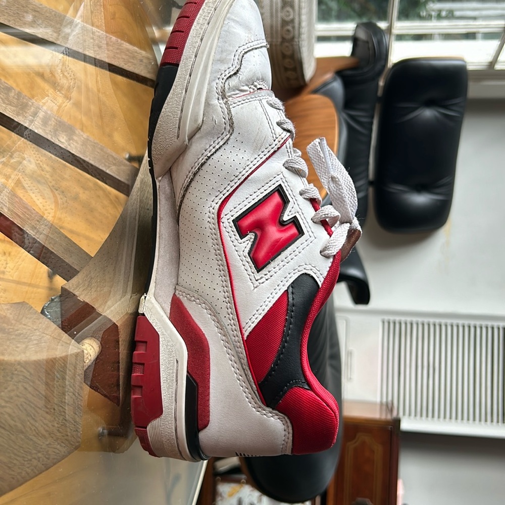 New balance 550 red men’s size 7.5